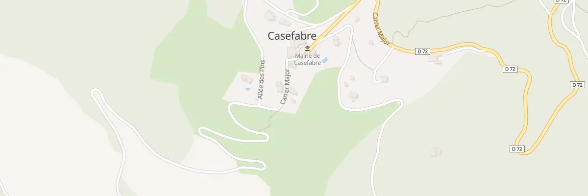 Plan du 7 Le Village à Casefabre