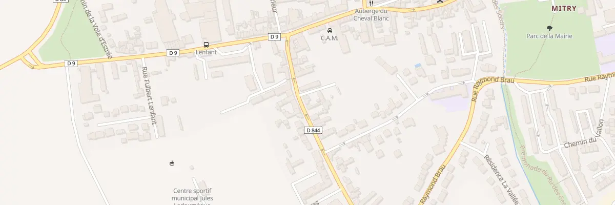 Plan du 11A Rue de Villeparisis à Mitry-Mory