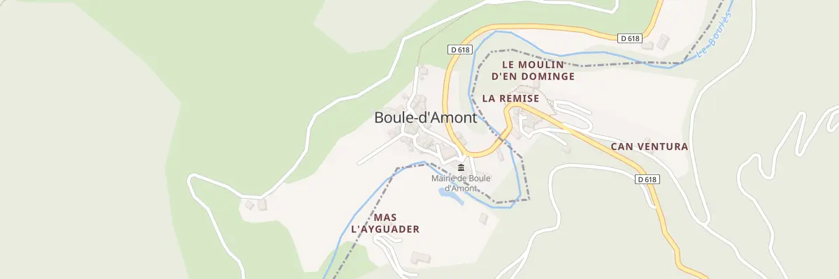 Plan du 9 Le Village à Boule-d’Amont