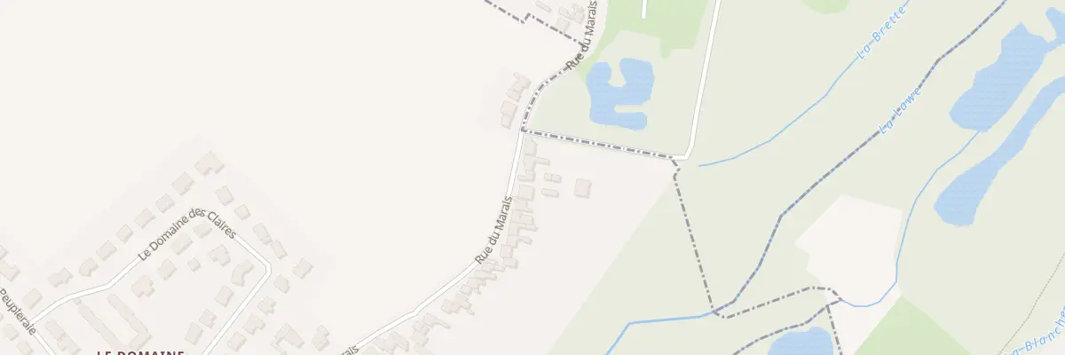 Plan du 148 Rue du Marais à Fouquereuil