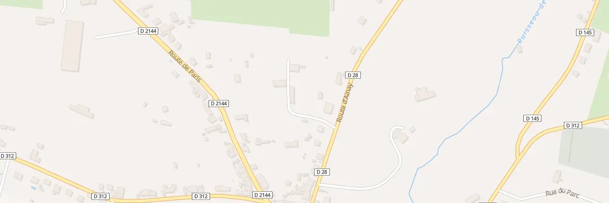 Plan du 23 Rte d’Ainay à Meaulne-Vitray