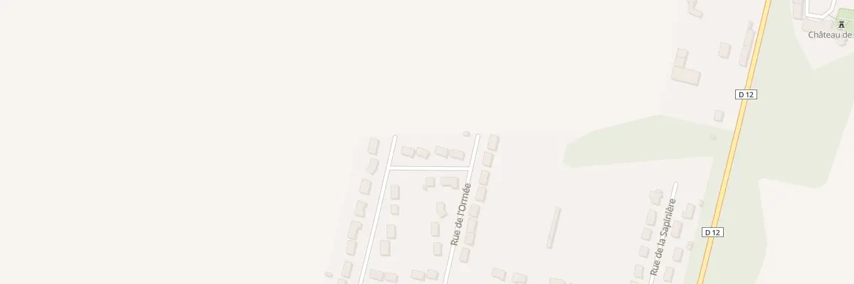 Plan du 43 Rue de l’Ormée à Brécy