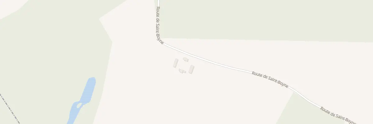 Plan du 5040 Sainte Boyne à Lombreuil