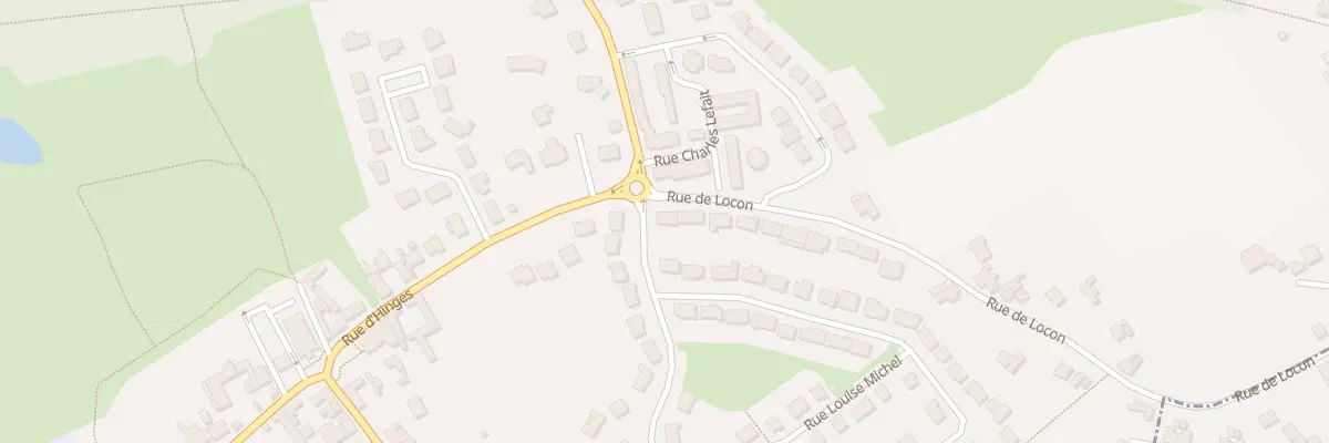Plan du 180 Rue de Locon à Vendin-lès-Béthune
