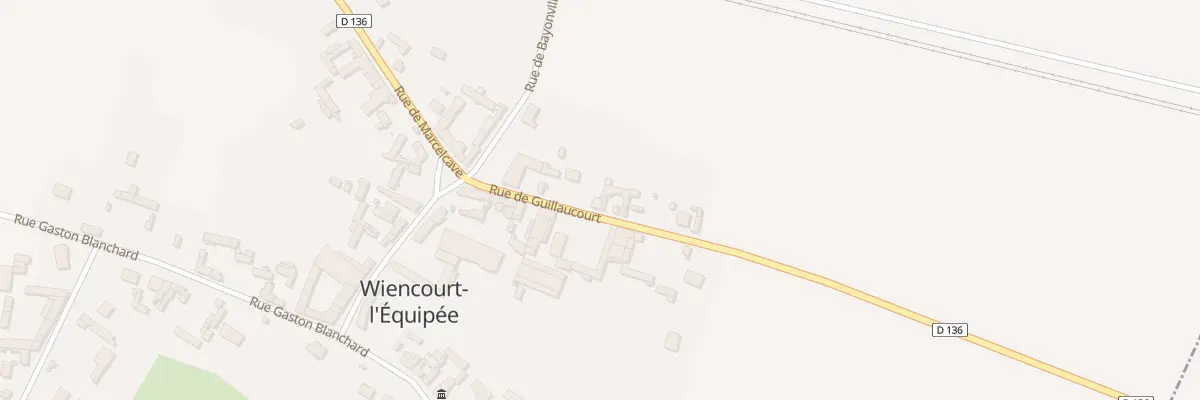 Plan du 5 Rue de Guillaucourt à Wiencourt-l’Équipée