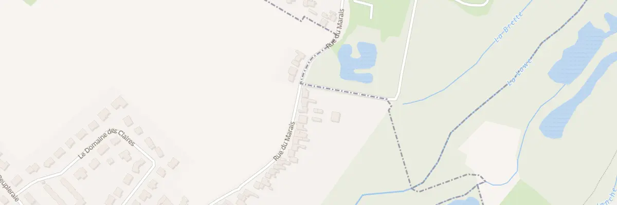 Plan du 150 Rue du Marais à Fouquereuil