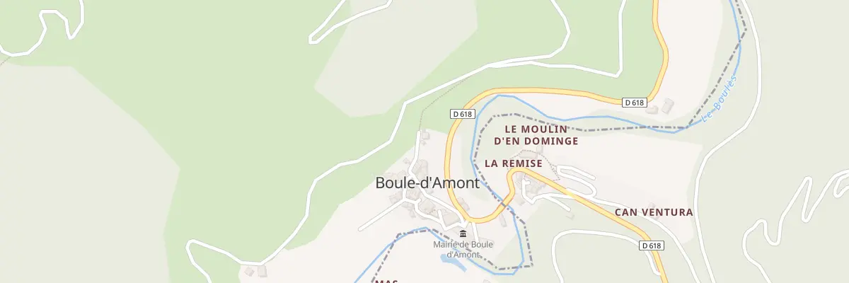 Plan du 17 Le Village à Boule-d’Amont