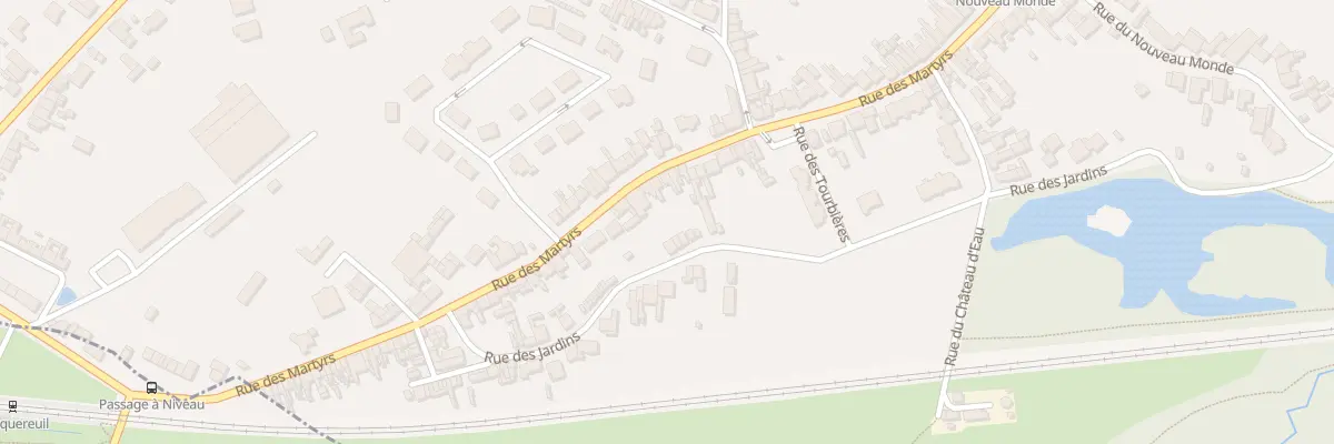 Plan du 113 Rue des Martyrs à Annezin