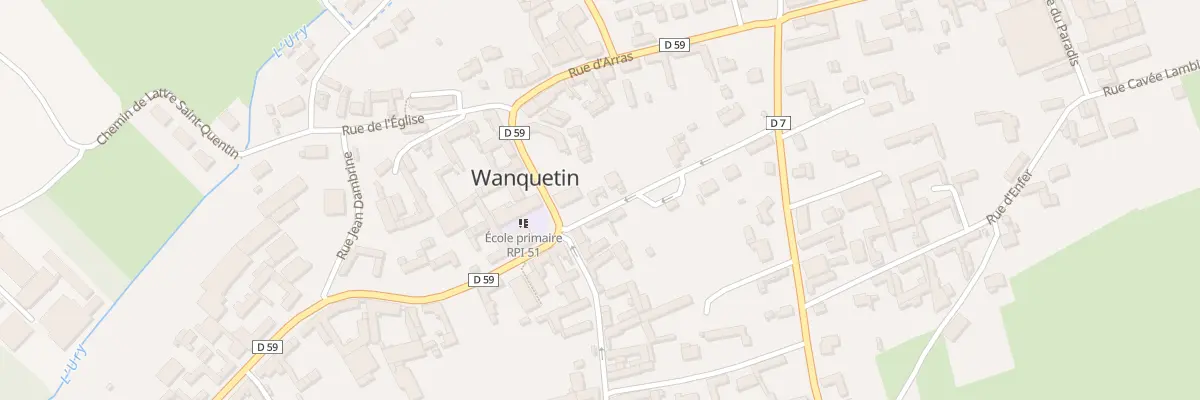Plan du 1 Rle des Moines à Wanquetin