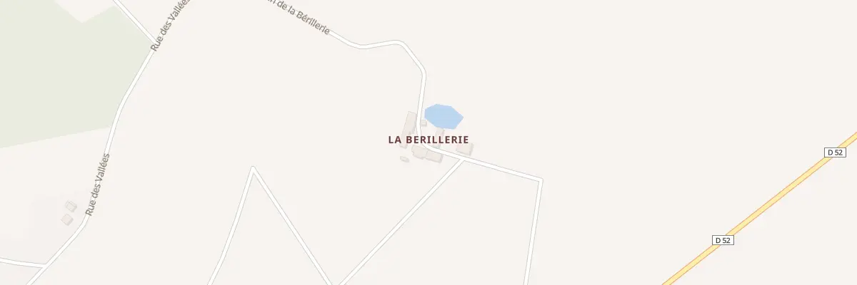 Plan du 5107 La Berillerie à Autry-le-Châtel