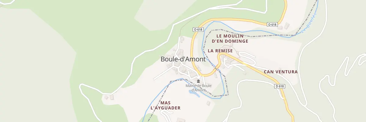 Plan du 12B Le Village à Boule-d’Amont