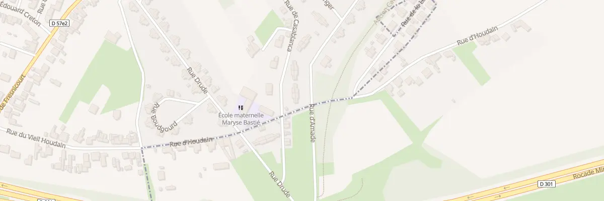 Plan du 1 Rue d’Amade à Barlin