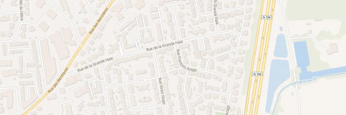 Plan du 4 Rue Francois Arago à Pontault-Combault