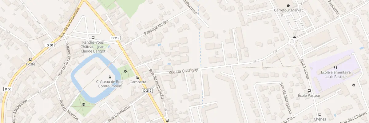 Plan du 5B Rue de Cossigny à Brie-Comte-Robert