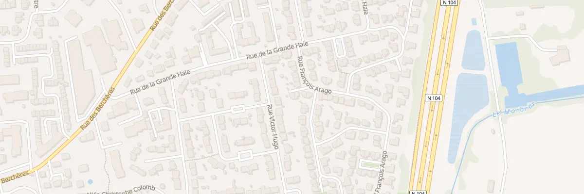 Plan du 12 Rue Francois Arago à Pontault-Combault
