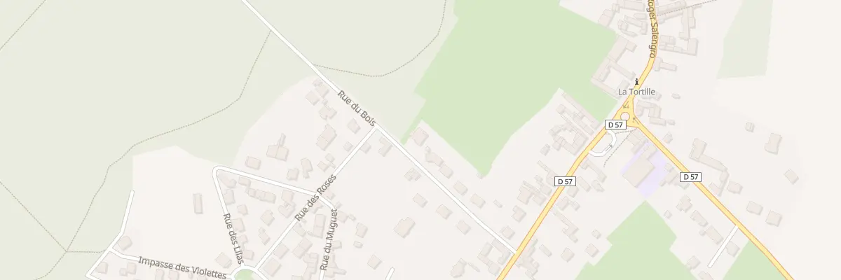 Plan du 1 Rue du Bois à Fresnicourt-le-Dolmen