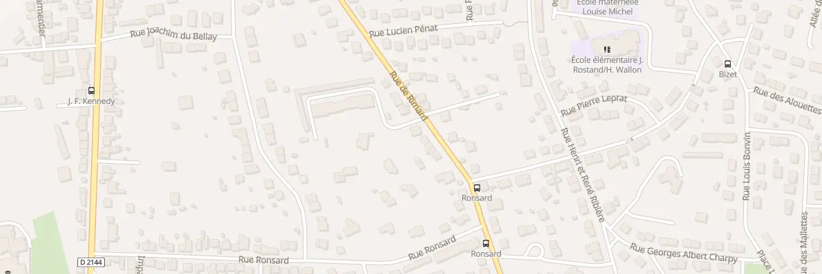 Plan du 98 Rue de Rimard à Montluçon