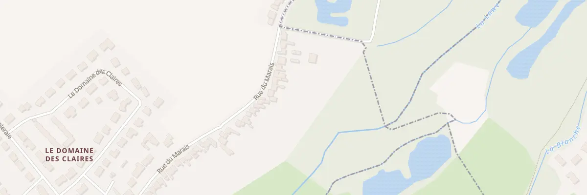 Plan du 136 Rue du Marais à Fouquereuil