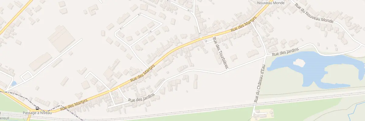 Plan du 109 Rue des Martyrs à Annezin
