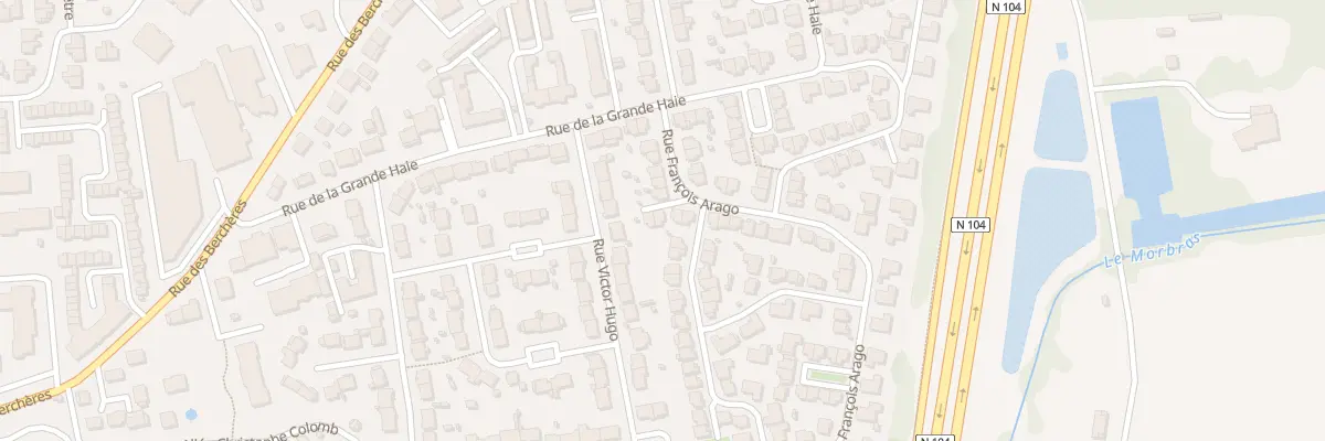 Plan du 14 Rue Francois Arago à Pontault-Combault
