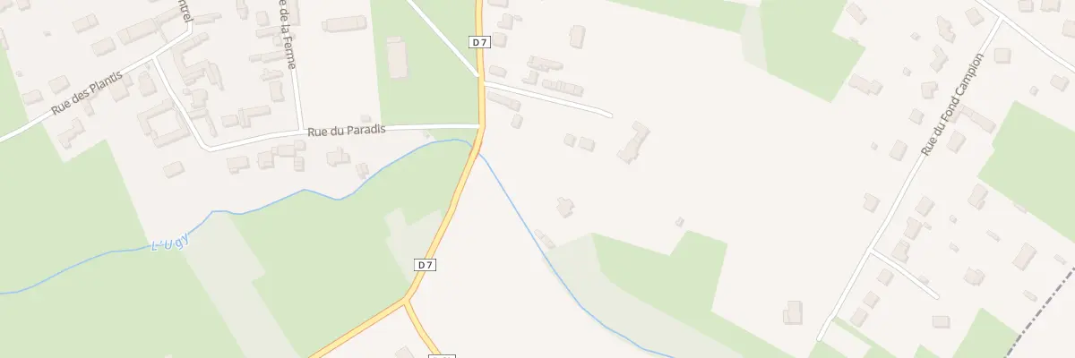 Plan du 38 Rue du Pont à Habarcq