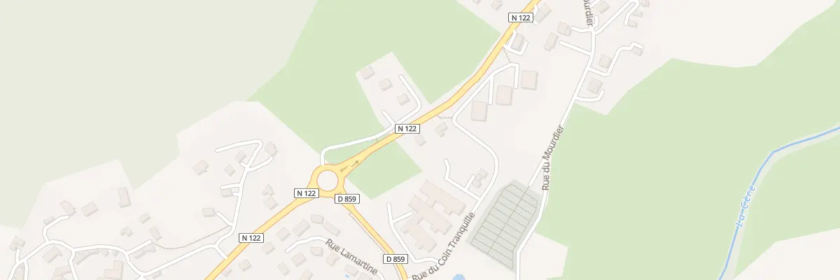 Plan du 45 Av Emile Duclaux à Vic-sur-Cère