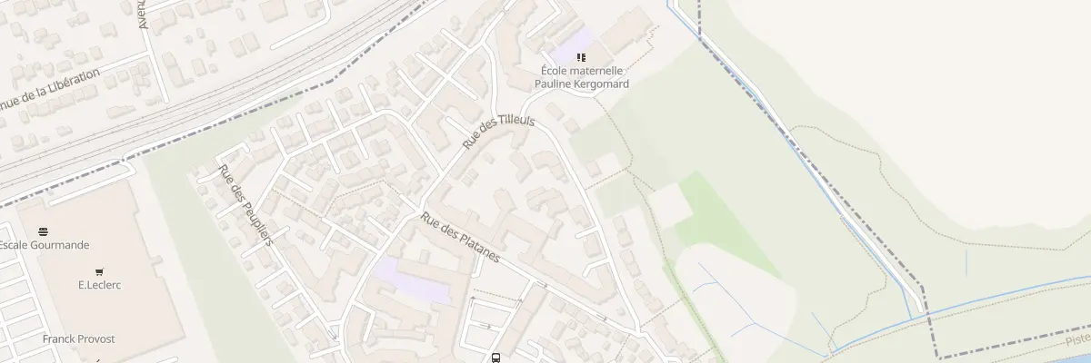 Plan du 29 Rue des Tilleuls à Villeparisis