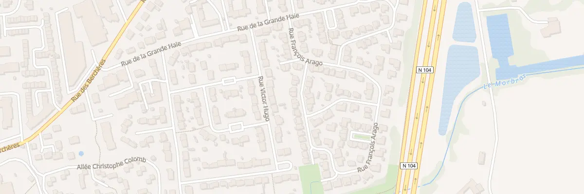 Plan du 77 Rue Francois Arago à Pontault-Combault