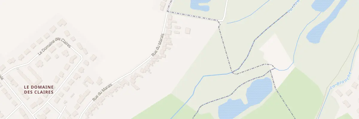 Plan du 134 Rue du Marais à Fouquereuil