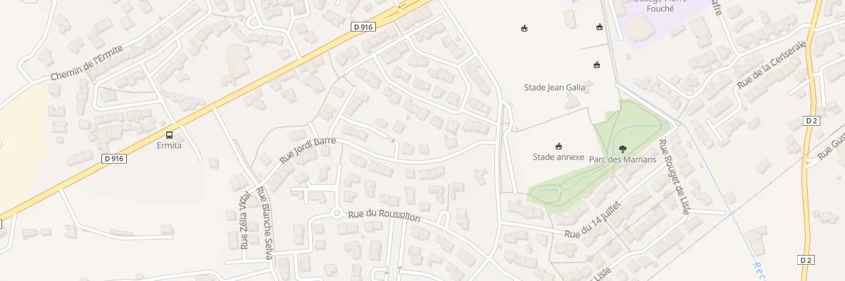 Plan du 8 Rue Jordi Barre à Ille-sur-Têt