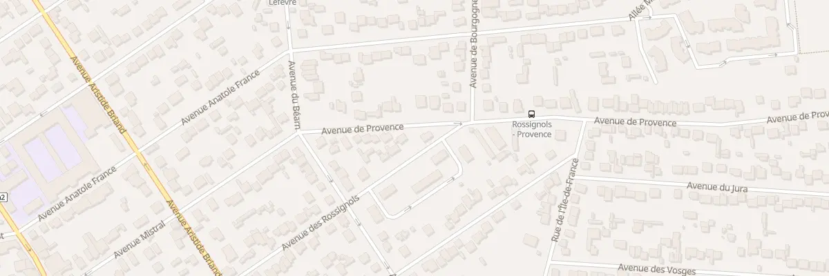 Plan du 47B Av des Rossignols à Villeparisis