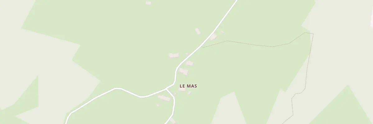Plan du 5648 Le Mas à Vebret