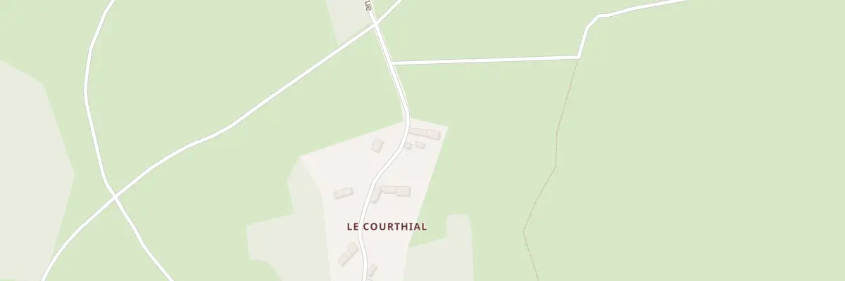 Plan du 5070 Le Courthial à Saint-Hilaire