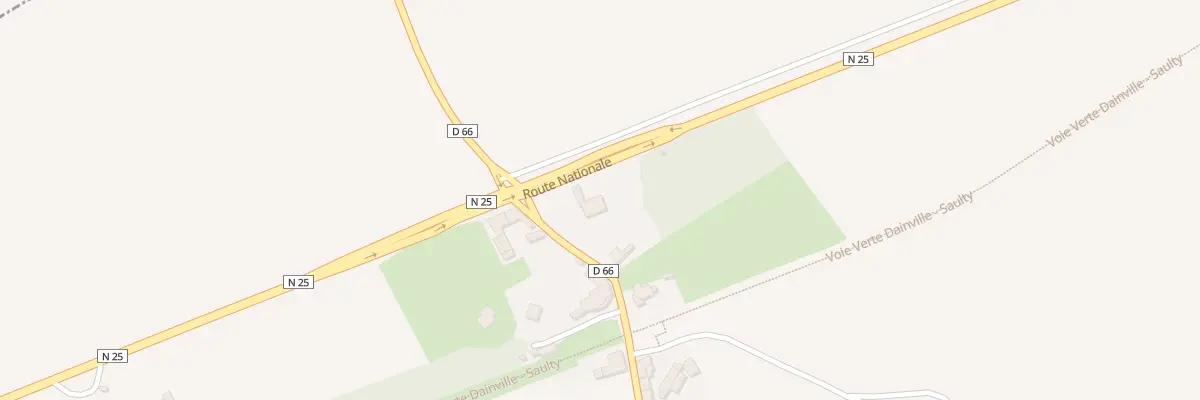 Plan du 1 Rue Route de Bailleulmont à Bailleulval