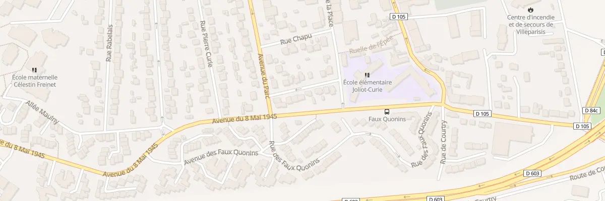 Plan du 9 Rue Ronsard à Villeparisis