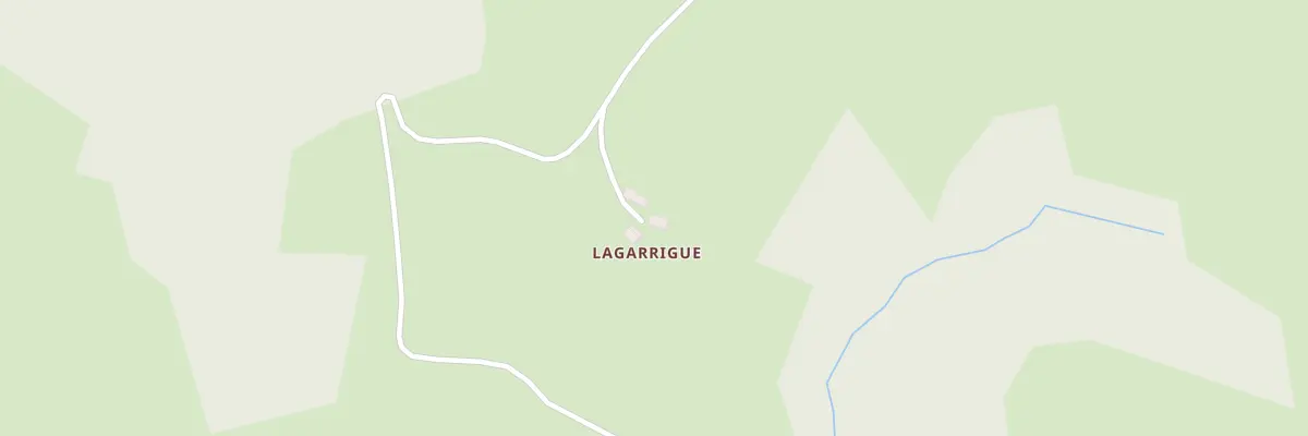 Plan du 5124 Lagarrigue à Rodelle