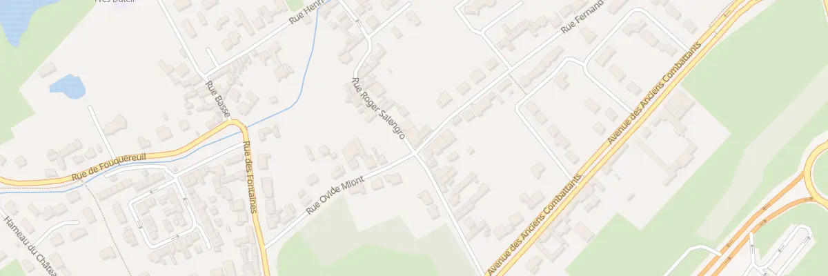 Plan du 7 Rue Fernand Fanien à Fouquières-lès-Béthune