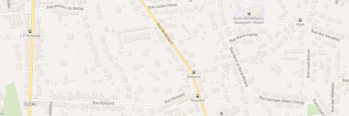 Plan du 102B Rue de Rimard à Montluçon