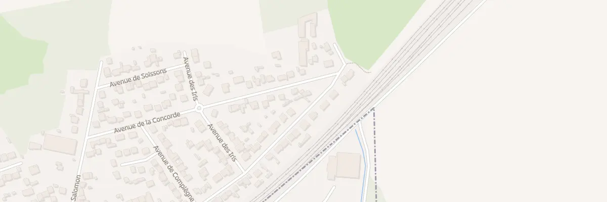 Plan du 33 Av du Chemin de Fer à Mitry-Mory