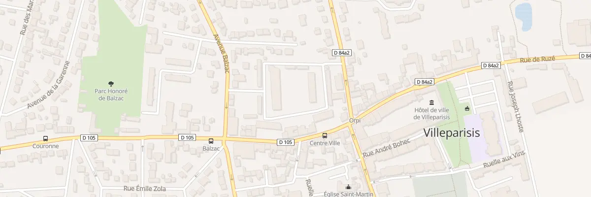 Plan du 7 Av du Général de Gaulle à Villeparisis