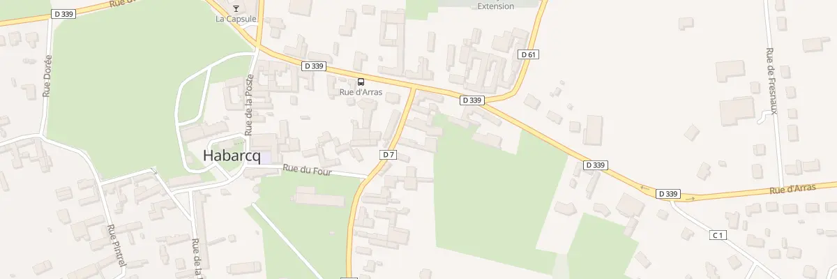 Plan du 4 Rue du Pont à Habarcq
