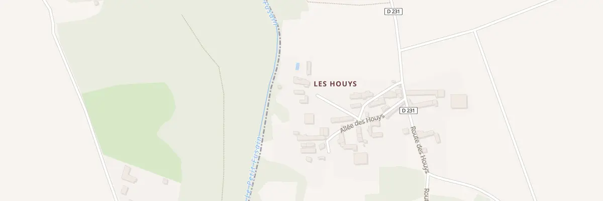 Plan du 30 All des Houys à Courtempierre