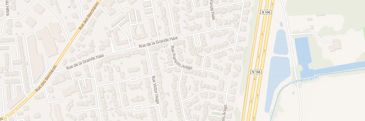 Plan du 7 Rue Francois Arago à Pontault-Combault