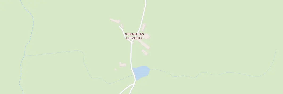 Plan du 5051 Vergheas le Vieux à Vergheas