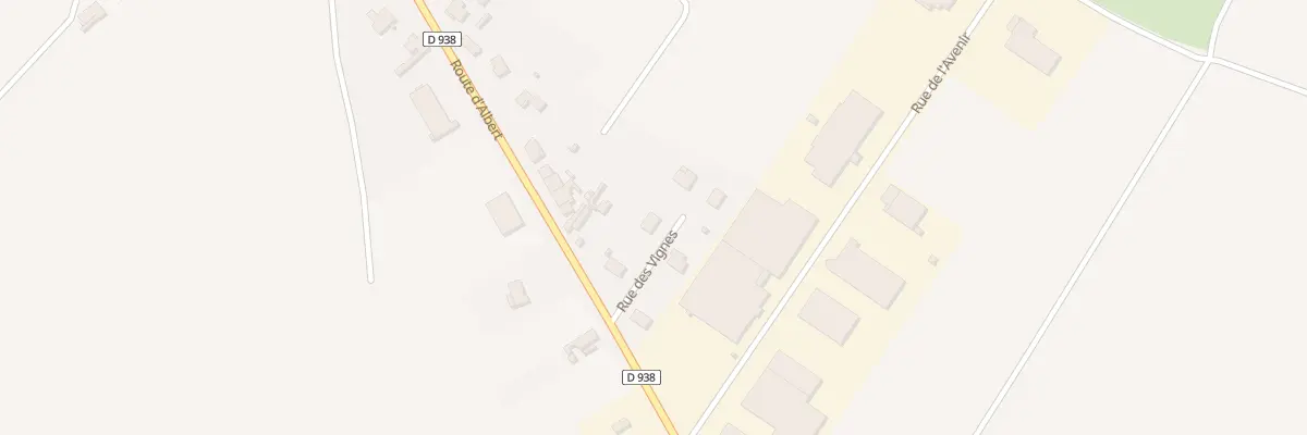 Plan du 71 Rue des Vignes à Bouzincourt