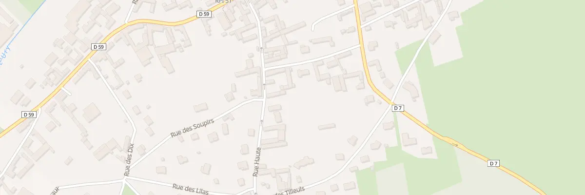 Plan du 18 Rue Haute à Wanquetin