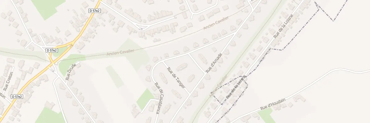 Plan du 38 Rue de Casablanca à Barlin