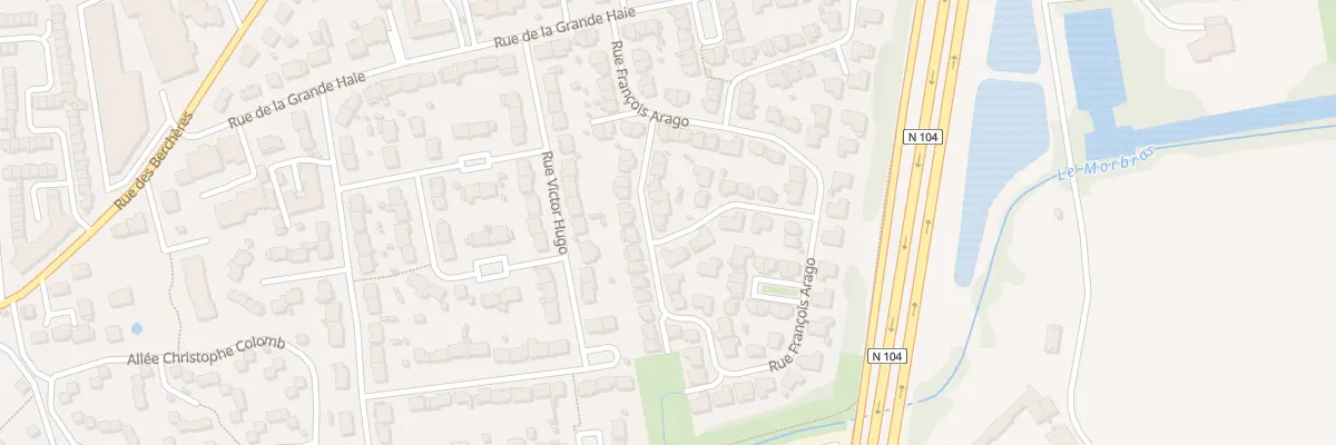 Plan du 58 Rue Francois Arago à Pontault-Combault