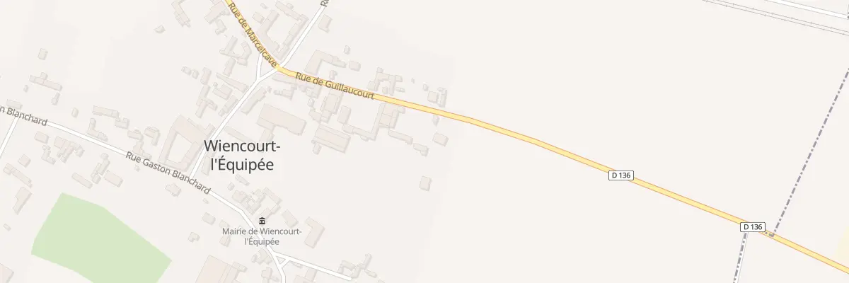 Plan du 14 Rue de Guillaucourt à Wiencourt-l’Équipée