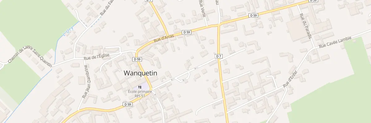 Plan du 3 Rle des Moines à Wanquetin